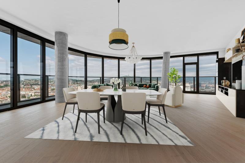 SOLD︱EUROVEA TOWER - Luxury 4-bedroom residence on 37 floor