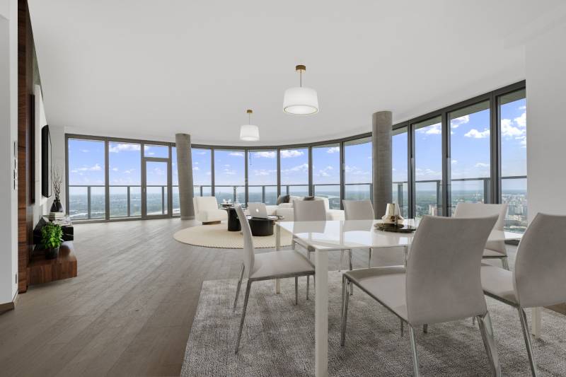 RESERVED︱EUROVEA TOWER - Luxury 3-bedroom residence on 38th floor