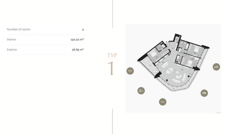 THE HOME︱EUROVEA TOWER - Luxury 3-bedroom residence on 42th floor