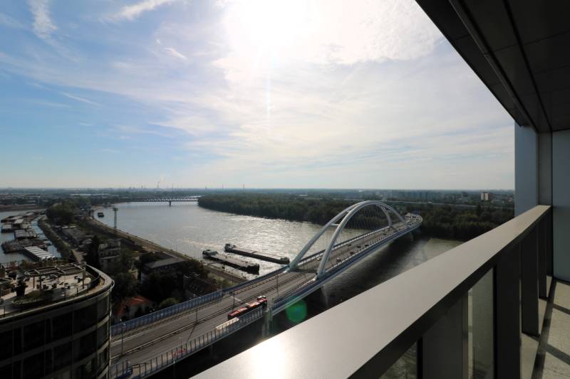 FOR RENT︱EUROVEA TOWER - 1 bedroom apartment on 17th floor, river view