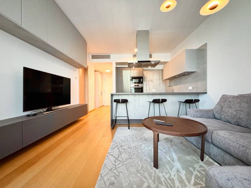 RENTED - Modern 1 bedroom apartment, 24th floor, SKY PARK Tower 2