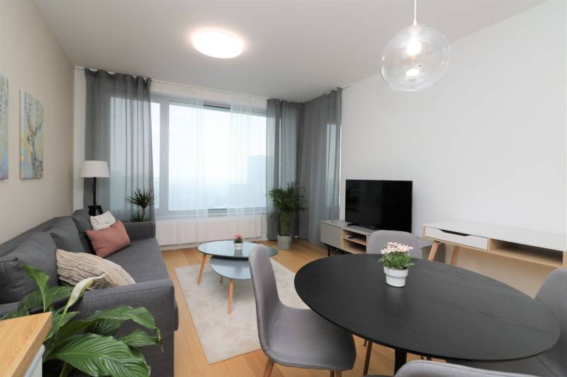 FOR RENT - New 1-bedroom apartment on 19th floor, SKY PARK
