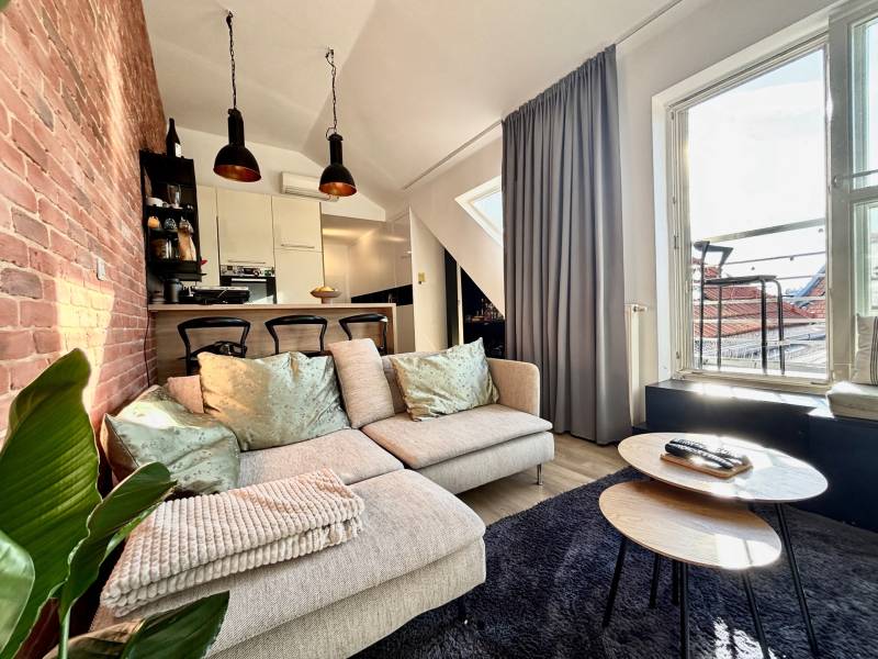 THE HOME I FOR RENT Stylish 1 bedroom apartment on Grösslingova street