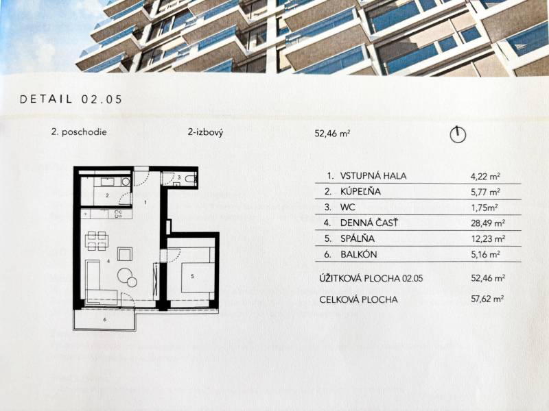 FOR SALE - LIGET New 1 bedroom apt. next to Sad Janka Kráľa, Petržalka