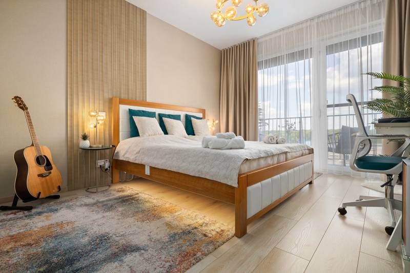 SLNEČNICE︱Modern 1BED Apt. with a Balcony and Excellent Amenities