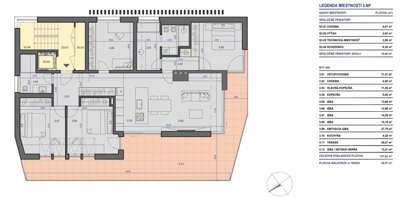 THE HOME I SALE Exclusive 4bedroom apt. with large terrace, Old Town